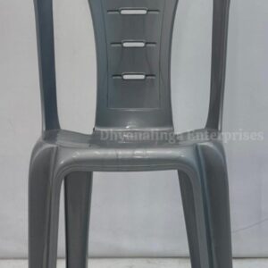 Rental Armless Chair - Silver